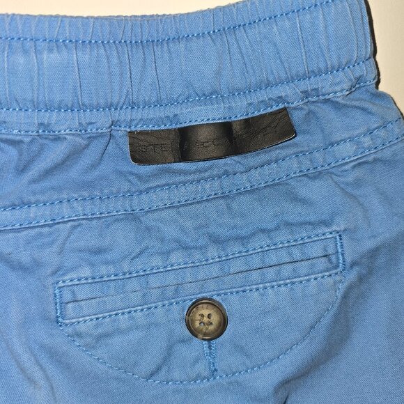 Stella McCartney Kids Blue Cotton Cargo Shorts - Picture 4 of 5